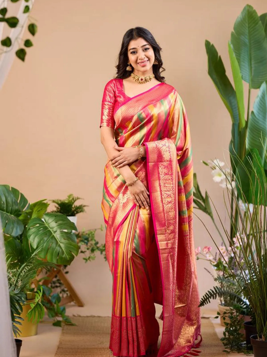 Rang Mahal Silk Saree - Image 2