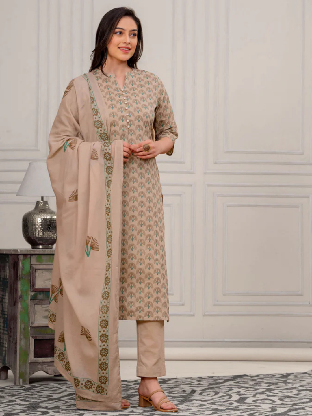 Grey Meadow Straight Suit Set - Image 3