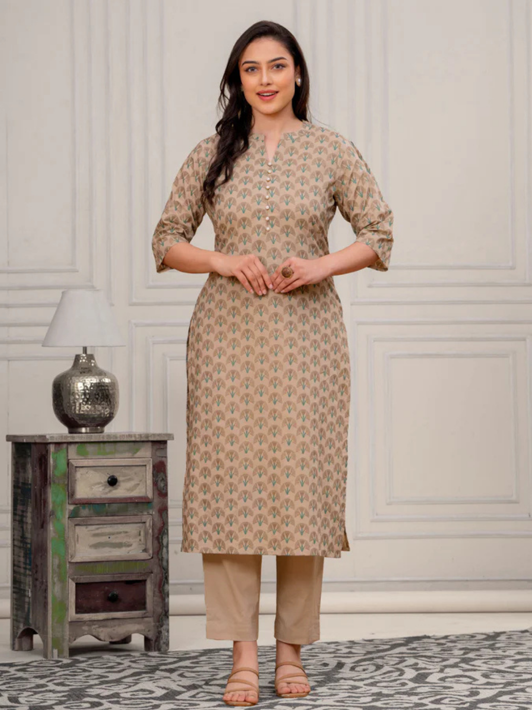 Grey Meadow Straight Suit Set - Image 2